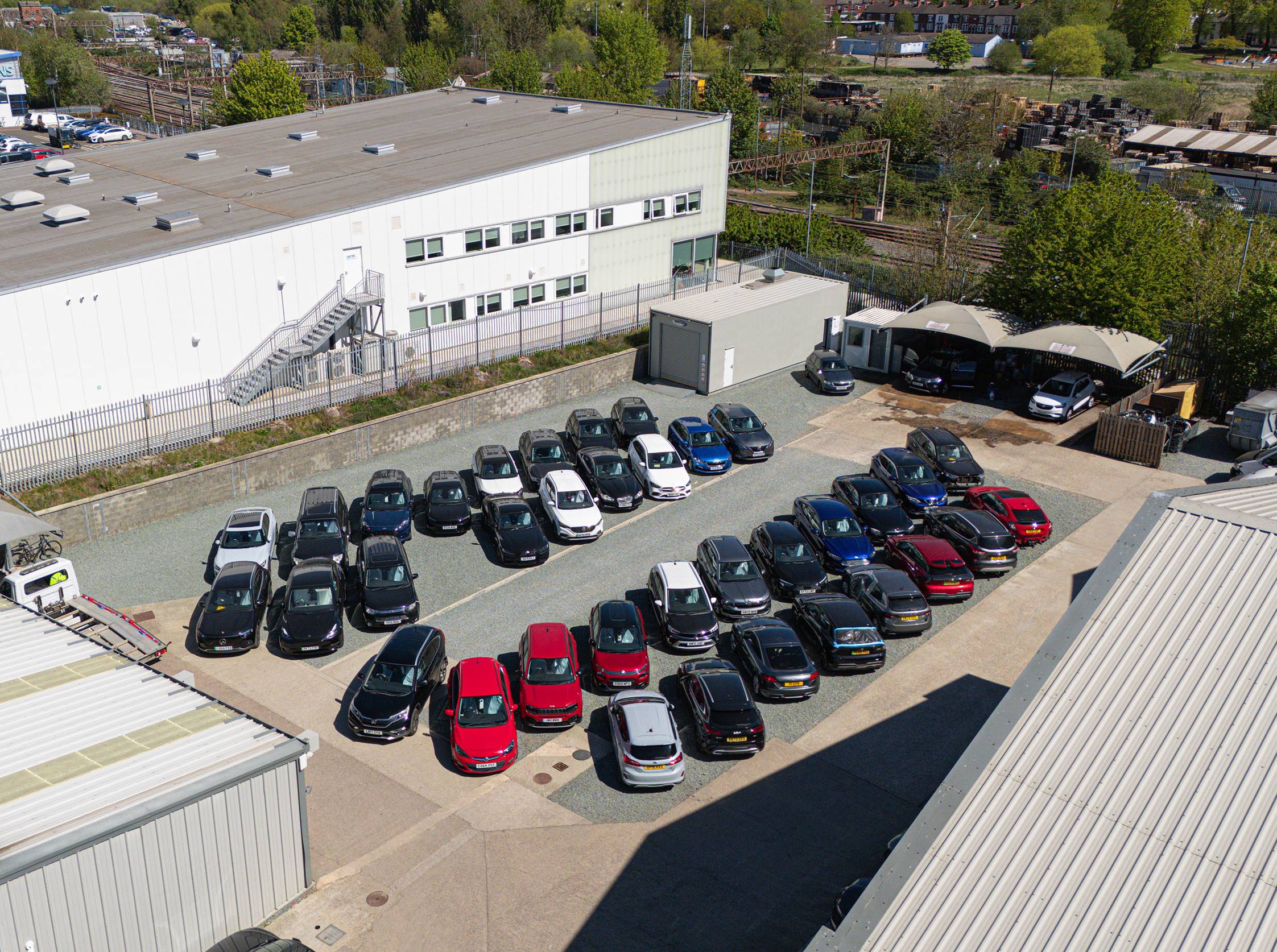 Cars Parked Left